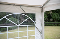Grande Tente de Réception Robuste pour Événements, Chapiteau de Mariage ou de Fête, Capacités 100, 200, 300, 500 Personnes, Dimensions 20 X 40 (12x6m) et 32 X 16 (10x5m)