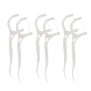 Boîte de 50 cure-dents à fil dentaire en polymère de haute qualité, en forme d'arc, livraison gratuite, cure-dents à fil dentaire lisses et fins en forme d'arc - Product Image 2