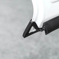 Autocollants de protection d'angle de porte de voiture qui brillent dans le noir, en fibre de carbone, imperméables, anti-collision, anti-rayures, décoration extérieure de carrosserie automobile