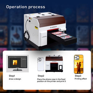 Pour imprimante à la demande à plat UV EraSmart A4 L805 tête d'impression automatique carte coque de téléphone Machine nouvelle condition logiciel d'encre UV - Product Image 5