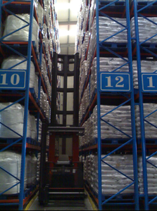 מערכת מדפים כבדה לתעלות צרות מאוד, מדפי משטחים למנהליות צרות, מלגזה, פלדה בצפיפות גבוהה, מדפי אחסון למחסן - Product Image 3