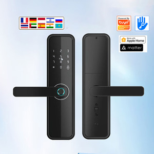 Sinon สมาร์ทล็อคลายนิ้วมือดิจิตอล ttlock Tuya ชุดบ้านแอปเปิ้ล WiFi เรื่อง Alexa รีโมทคอนโทรลล็อคไม้อัจฉริยะ - Product Image 1