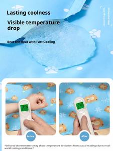 Alfombra <span class=keywords><strong>Refrescante</strong></span> para Mascotas, Perros y Gatos, Alfombra de Verano Resistente al Desgaste y a los Arañazos, <span class=keywords><strong>Cama</strong></span> para Dormir - Product Image 3