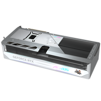 Tarjeta de Video Gigabyte AORUS GeForce RTX 5080 MASTER ICE 16G para PC de Escritorio, GPU para Juegos RTX5080 con Interfaz de Memoria de 256 bits y Ventilador Blanco
