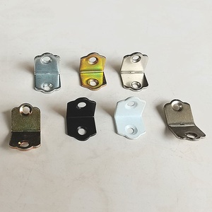 Connecteur d'angle en L en acier épaissi, support de panneau de plancher à angle droit, durable et facile à installer - Product Image 1