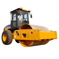 Compacteur routier vibrant à double tambour SEM512 de 12 tonnes d'occasion, compacteur d'asphalte tandem d'occasion à vendre