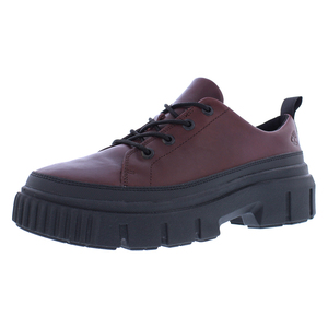 Zapatos Oxford Timberland Greyfield para Mujer, Color: Borgoña, Cuero de Grano Completo |   100% Auténtico - Product Image 1