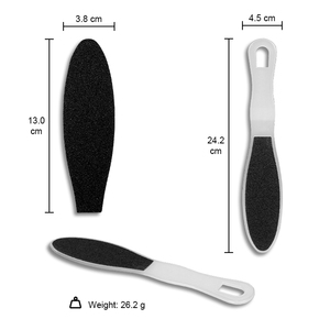 Đôi mặt tẩy tế bào chết da chết chân tập tin bền móng chân <span class=keywords><strong>scraper</strong></span> nhựa chân tập tin - Product Image 6