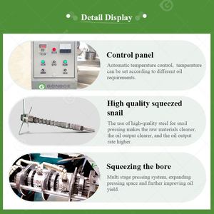 Aceite prensado en frío girasol Pedregal vegetal Manual Coco Multi soja cocina hacer máquina Sudáfrica - Product Image 5