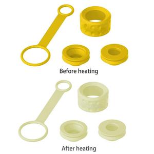 Los accesorios de silicona que cambian de color instantáneamente se adaptan a las siliconas de color que cambian de calor 3D de cámara <span class=keywords><strong>Puffco</strong></span> Peak Pro - Product Image 2