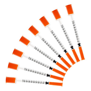 Herramienta de Alimentación de Volumen Pequeño, Dispensador de Líquido Desechable de 1 ml, 0,5 ml, 0,3 ml con Punta Fina <span class=keywords><strong>para</strong></span> Alimentación Animal - Product Image 1