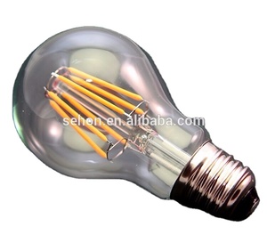A60 A19 lampadina a filamento <span class=keywords><strong>E27</strong></span> E26 DC 12V 24V 7W copertura in vetro caldo bianco <span class=keywords><strong>Led</strong></span> lampadine supporto Dali PWM <span class=keywords><strong>Dimmer</strong></span> - Product Image 2