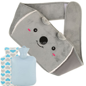 Bouillotte avec Housse Ceinture Chauffante Longue de 130 cm Douce pour la Taille pour le Cou les Épaules le Dos les Mains les Jambes et le Soulagement des Douleurs Menstruelles - Product Image 1