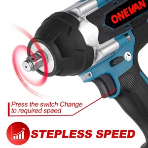 Clé à chocs électrique sans fil 1800 N.m, batterie 1/2 pouce, outil électrique pour batterie <span class=keywords><strong>Makita</strong></span> <span class=keywords><strong>18V</strong></span> - Product Image 6