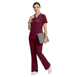 Haut de sport Flare Scrubs pour l'entraînement, ajustement parfait pour le CrossFit et le cardio intense, vêtements de sport pour femmes, grande vente 42332 - Product Image 1