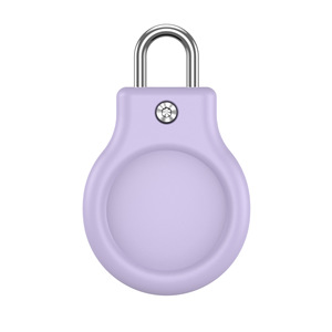 Étui métallique à <span class=keywords><strong>triple</strong></span> protection intégrale avec verrouillage sécurisé pour Airtags 2, étui de protection antichoc avec verrouillage de sécurité pour Airtags - Product Image 1