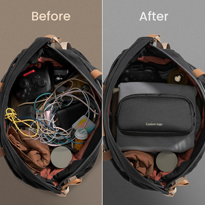 Organizador de Electrónicos, Bolsa de Viaje Resistente al Agua para Artículos Esenciales, Cables de Teléfono, Airpods, Memoria USB, Artículos Diarios - Product Image 5