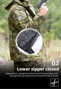 أفضل سترة M65 تكتيكية مقاومة للرياح بجودة عالية - Product Image 6