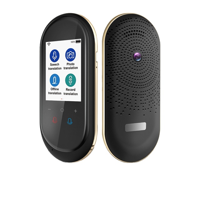 Intelligent AI Voice Translator Device Portable Pocket Mini Voice Translator Wifi Global Multinational Language Translator