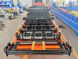 Ibr tấm mái làm máy màn trập cửa cuộn tạo thành máy nhỏ <span class=keywords><strong>gi</strong></span>ọt cạnh cuộn tạo thành máy - Product Image 3