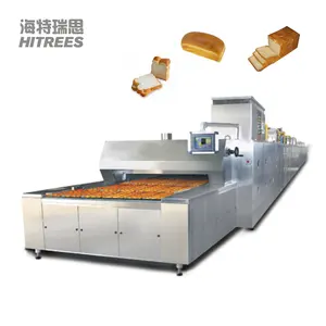 High Quality Full Automatic French Bread Bakery Toast Product Line/ Pita Bread Line Food Baking Oven