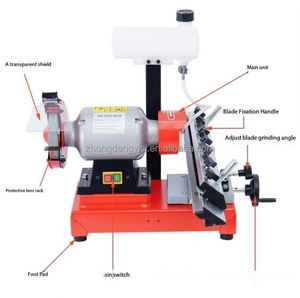 Industrial Electric Woodworking Machinery Blade Sharpener Chipper Knife Grinder and <b>Grinding</b> <b>Machine</b> - Product Image 5