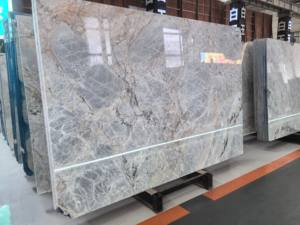 SH taş ufuk gökyüzü gri mermer döşeme için yüksek kalite Modern cilalı DUVAR KAROLARI iç Villa zemin merdiven parlak banyo - Product Image 4