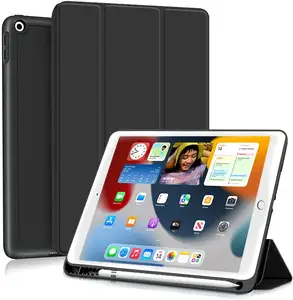 Sarung iPad Ringan, untuk iPad 7/ 8/ 9 Generasi 10.2 TPU Penutup Tablet Anti-jatuh untuk iPad 9 Menerima ODM/OEM