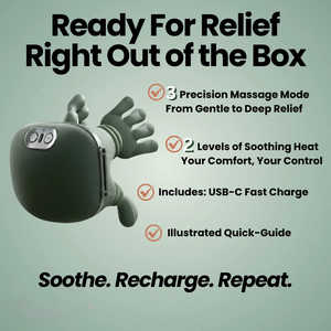 Nuevo Masajeador Eléctrico Vibrador <span class=keywords><strong>2026</strong></span>, Alivio Corporal, Masajeador Shiatsu de Tejido Profundo para Cuello y Hombros con Calor - Product Image 6