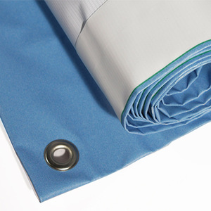 Grande bannière de bâche en PVC de haute qualité avec drapeaux et bannières promotionnels de logo personnalisé pour clôture d'<span class=keywords><strong>isolation</strong></span> de stade - Product Image 4