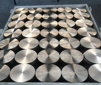 Barre en bronze d'aluminium haute résistance C95400, barre pleine résistante à l'usure pour composants de vannes et engrenages lourds, services de soudage et de pliage