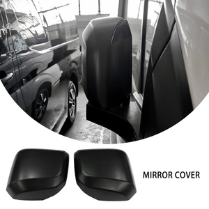 ชุดแต่งภายนอกรถยนต์ ฝาครอบมือจับประตูโครเมียมสีดำ ชุดเต็ม สำหรับ Toyota Hiace ปี 2015 ขึ้นไป - Product Image 3