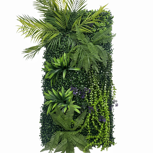 Mới Nhất Cỏ Nhân Tạo Tường Tường Thẳng Đứng 50Cm X 100Cm Giả Hàng Rào Ngoài Trời Vườn Cây Cho Tường Trang Trí Nội Thất - Product Image 6