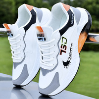 Zapatillas Casuales para Hombre Azules Antideslizantes de Alta Calidad, Transpirables y Personalizadas, Estilo de Moda 2025