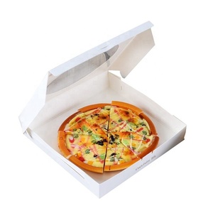 Wholesale Custom Printed Cheap Pizza Carton Boxes with Window