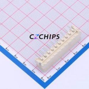 HC-VH-10ALT Wire-to-Board Pin Header SMD,P=3.96mm Connector 1x10P 3.96mm Vertical Mount VH - Product Image 2