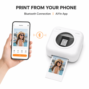 AIYIN C2 <span class=keywords><strong>Impresora</strong></span> Fotográfica de Inyección de Tinta a Color Portátil de 2 Pulgadas con Bluetooth y Aplicación Móvil OEM ODM - Product Image 3