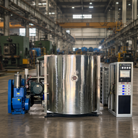 Máquina de Recubrimiento por Pulverización Catódica Magnetrónica de Metal, Tipo Lote Multi-Estación, para Blindaje EMI en Marcos Plásticos de Teléfonos Móviles