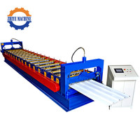 Machine de formage à froid automatique pour tôles de toiture en fer de 0,3 à 0,6 mm pour la construction de toitures