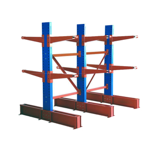 Heavy-duty cantilevered shelves Aluminum Profile Hardware Steel Tube storage cloth wood warehouse workshop shelves