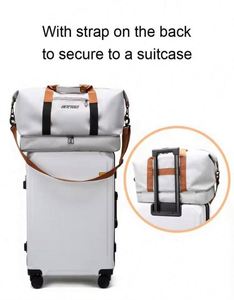 Sac de sport de week-end grande capacité, séparation sec/humide, imperméable, sac de voyage et de sport pour hommes - Product Image 6