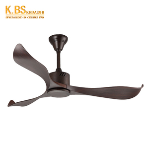 <span class=keywords><strong>Ventilatore</strong></span> da soffitto Blade DC <span class=keywords><strong>senza</strong></span> luce decorativa controllo della velocità aria condizionata plastica ABS marrone 75 telecomando 2 anni 220 KBS - Product Image 1