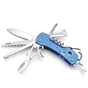 Lưỡi Dao Bằng Thép Không Gỉ 420 Chất Lượng Cao 11 Trong 1 Dụng Cụ Sinh Tồn Cắm Trại Ngoài Trời Dao Đa Năng Bỏ Túi - Product Image 4