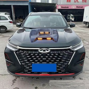 ชุดแต่งฝากระโปรงรถยนต์ Chery Tiggo 8 Pro รุ่น Stone Baffle Lighted Model Luxury พร้อมสติ๊กเกอร์ตกแต่ง - Product Image 5