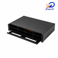 Panel de Conexiones de Fibra Óptica Profesional 2U de 48 Puertos, Tipo Deslizante, Cajón sin Carga, Gabinete ODF de Acero, Compatible con SC, LC, FC, ST