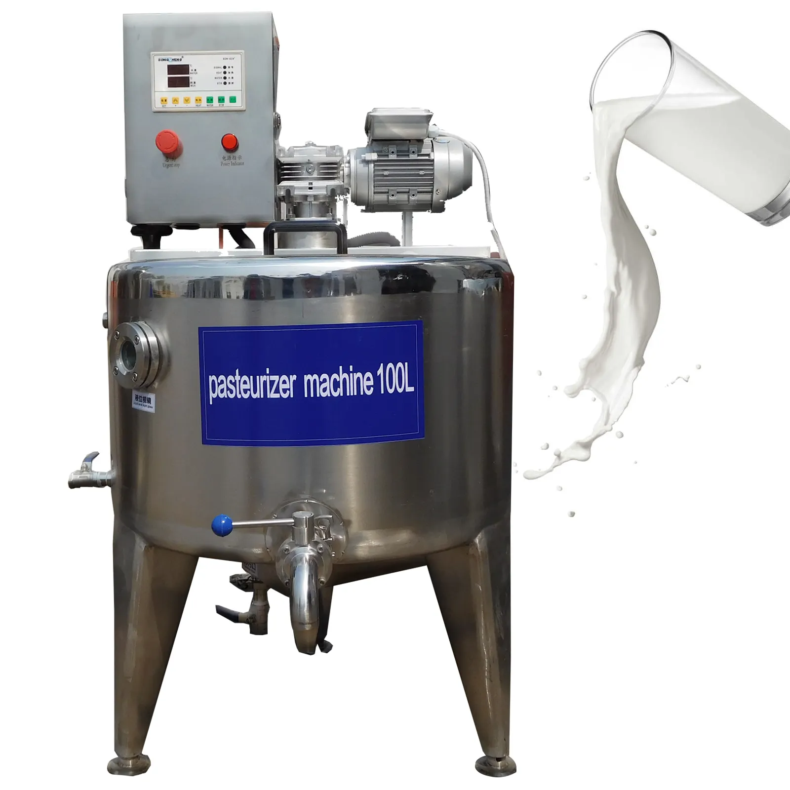 Dairy Milk Mushroom Substrate 150 L 500 Liter Small Pasteurization Pot Machine l Pasteurizer Tank