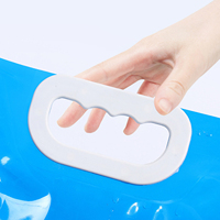 Vente en gros sac à eau d'urgence en plastique personnalisé sacs à eau 10 L 5 litres avec bec verseur gallon