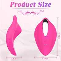 Fernbedienung Klitoris-Minivibrator Vibrierende Springeier Klitoraler Stimulator tragbare Höschenvibratoren Sexspielzeug für Erwachsene für Damen