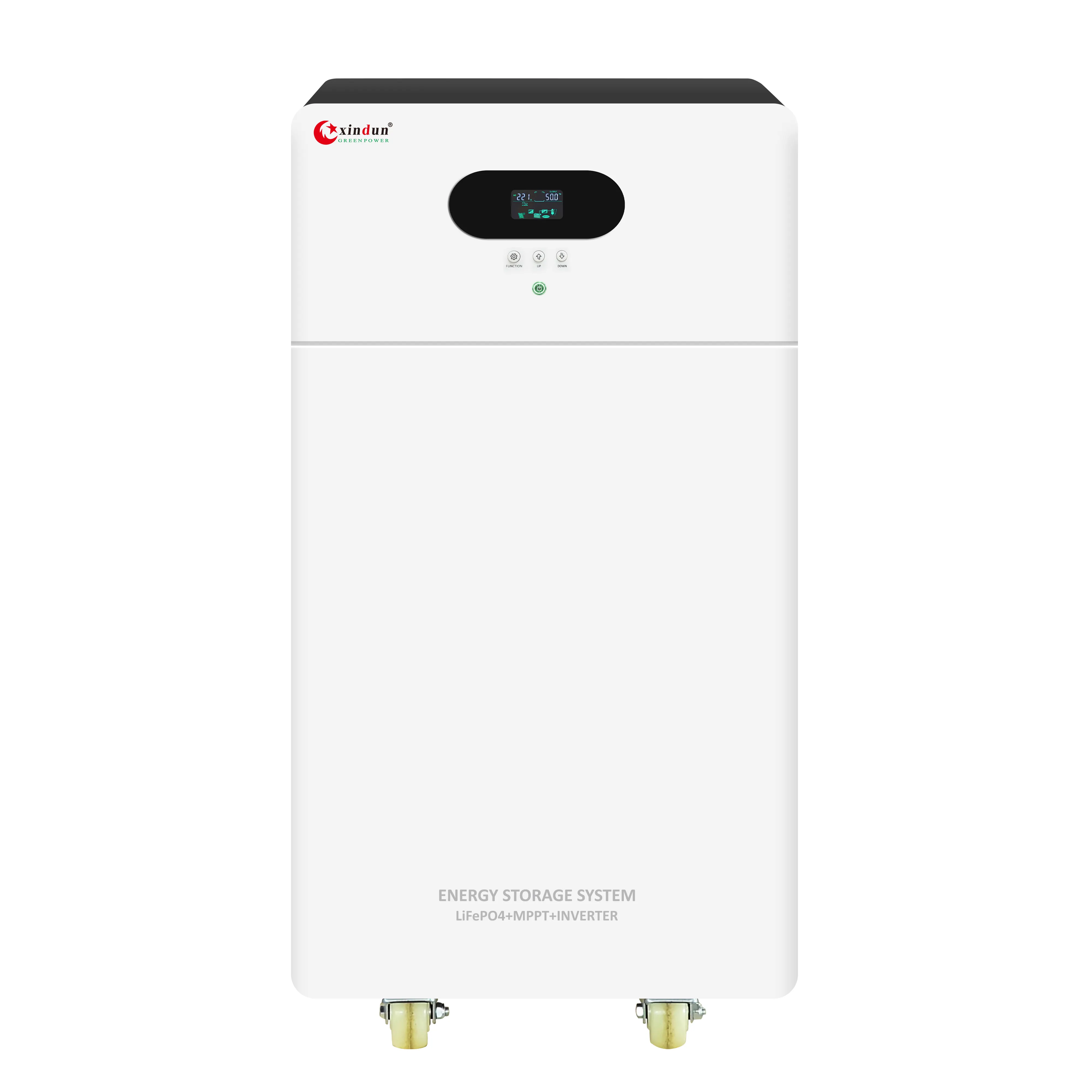 Station de banque d'énergie portable rechargeable 5000 watts 300watts 220v 300 W 5kw 5000wh liste de prix de l'onduleur solaire avec batterie intégrée