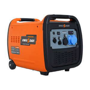 เครื่องกำเนิดไฟฟ้าดิจิตอลแบบเงียบ HWASDAN 3.5kva 4kw กระแสไฟ AC สำรองไฟฟ้า ใช้เชื้อเพลิงเบนซิน  พร้อมเอาต์พุต DC 12V/24V สำหรับรถยนต์ไฟฟ้าและแบตเตอรี่ - Product Image 2